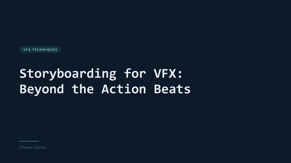Storyboarding for VFX: Beyond the Action Beats